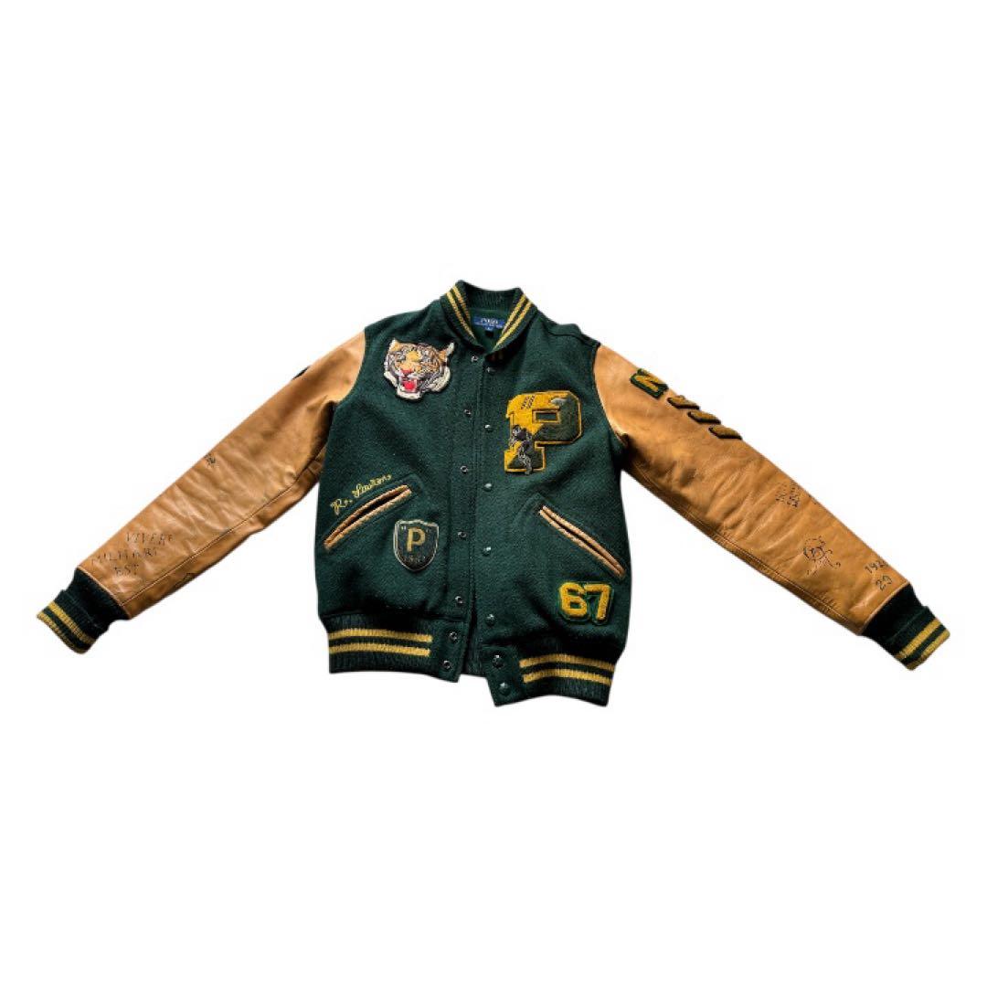 Polo Ralph Lauren ポロスタジャン ダークグリーン tiger