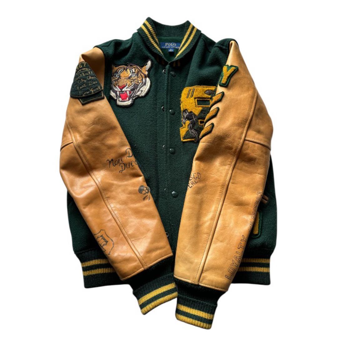 Polo Ralph Lauren ポロスタジャン ダークグリーン tiger