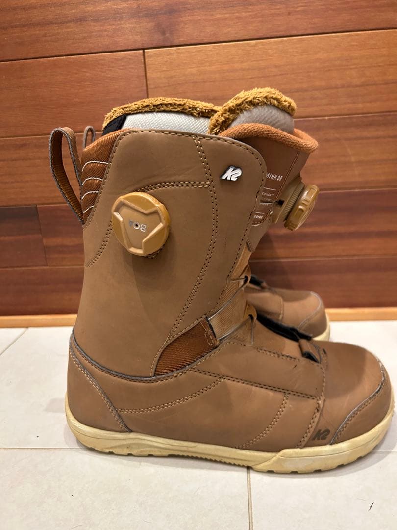K2 ダブルBOA スノーボードブーツ ブラウン