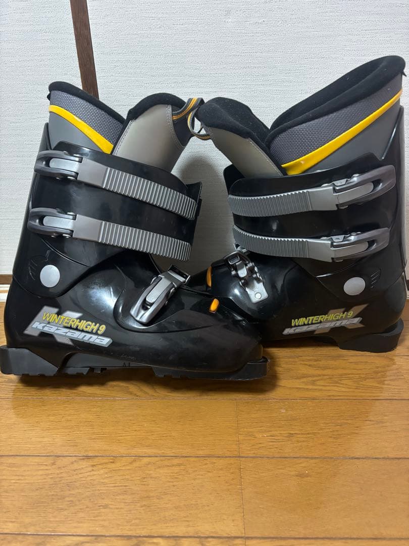 ショートスキー 98cm & ブーツ 27.0-27.5cm セット