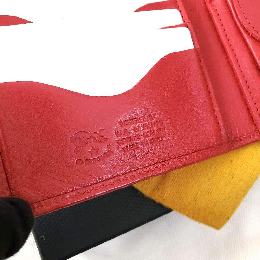 美品 メンズ人気モデル イルビゾンテ 2つ折り財布 小銭入れ 希少カラー