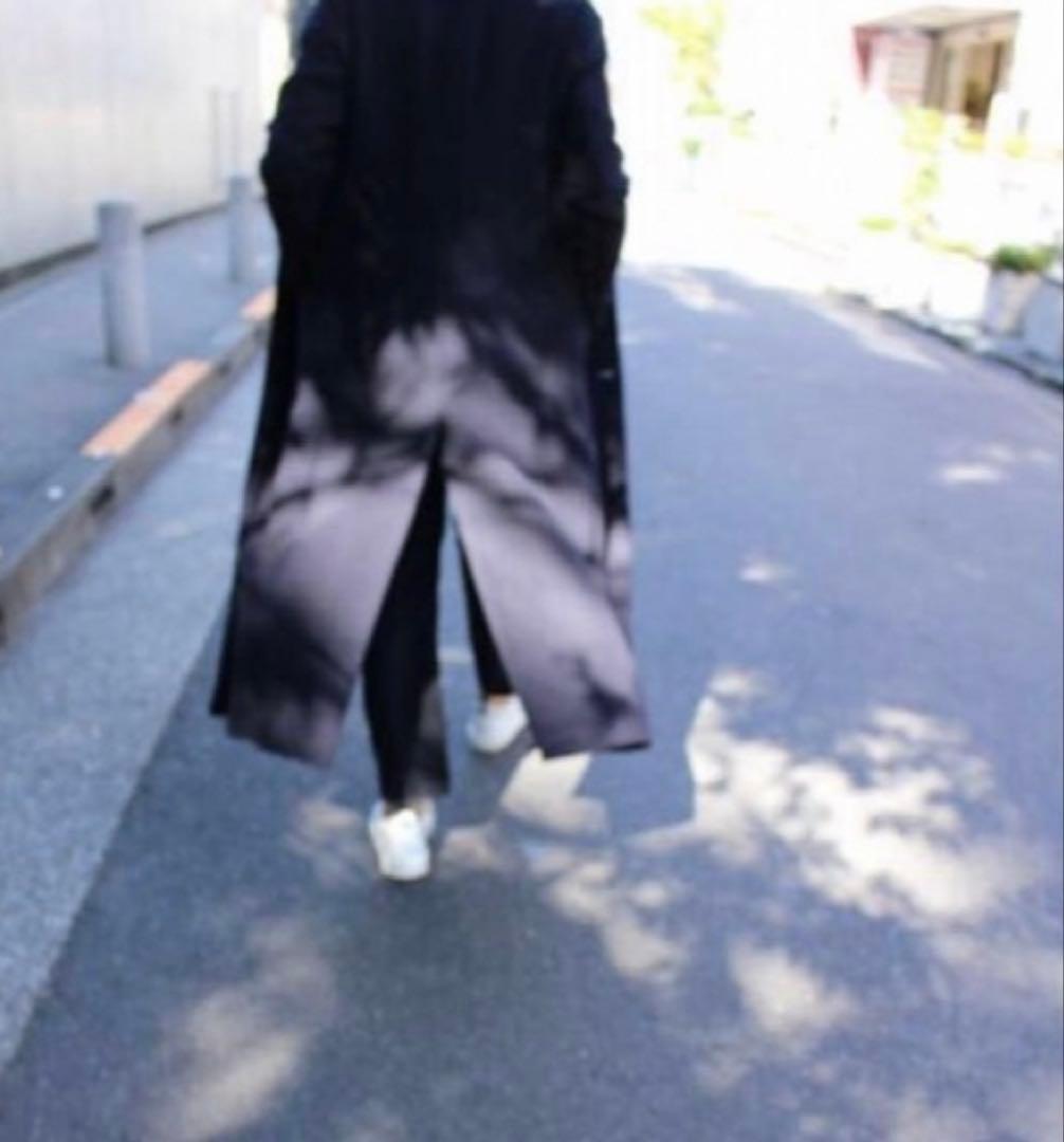 最終値下げドゥーズィエムクラス マキシ丈 ダブル コート ネイビー人気完売品