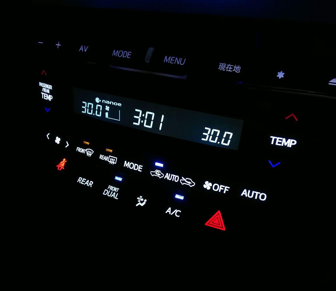 そらまめ　スイッチ5点　アルファード　ヴェルファイア　LED 打ち替え