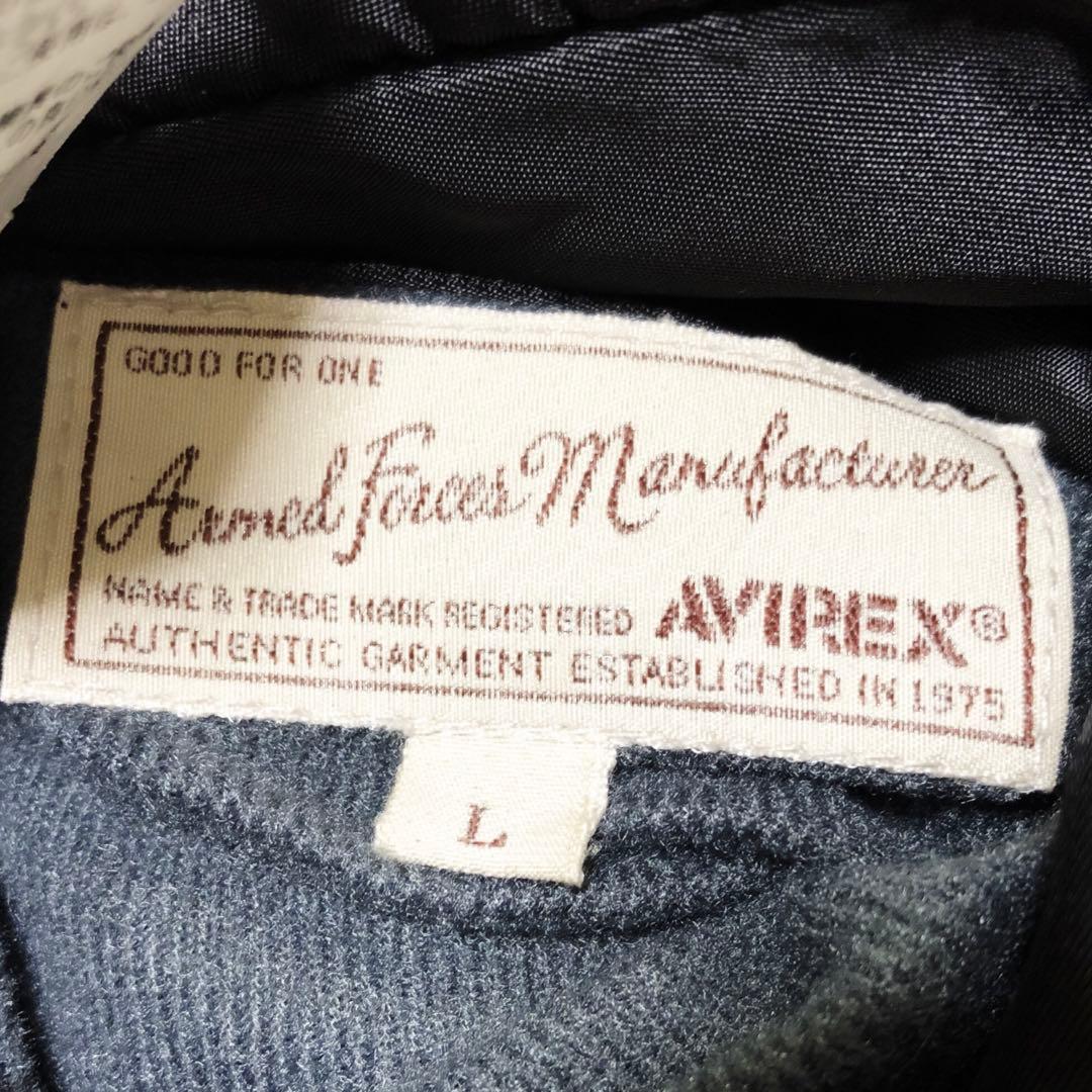 【さとう】AVIREX MA-1 スペースコマンド リバーシブル Lサイズ