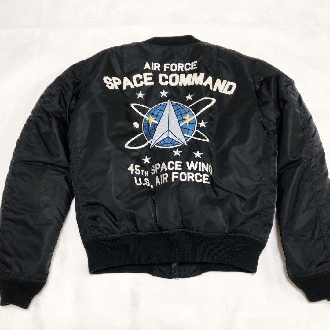 【さとう】AVIREX MA-1 スペースコマンド リバーシブル Lサイズ