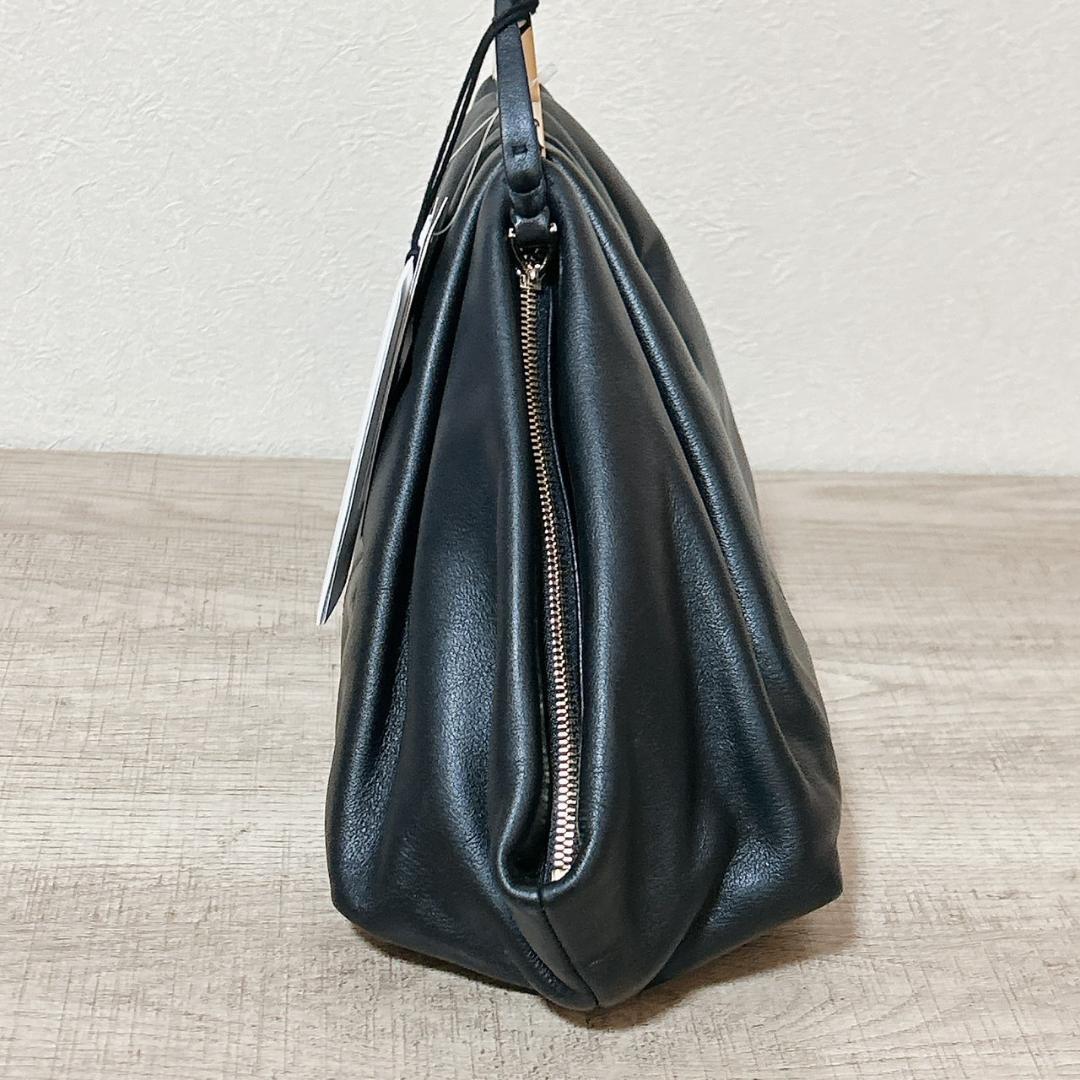 訳有 新品未使用 the VOLON レザー クラッチ バッグ