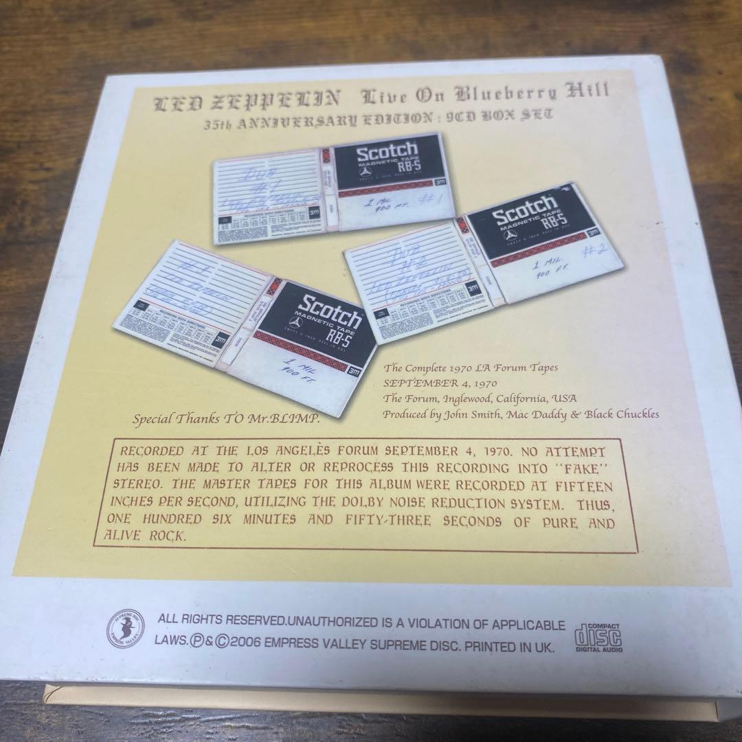 LED ZEPPELIN empress valley 9枚組