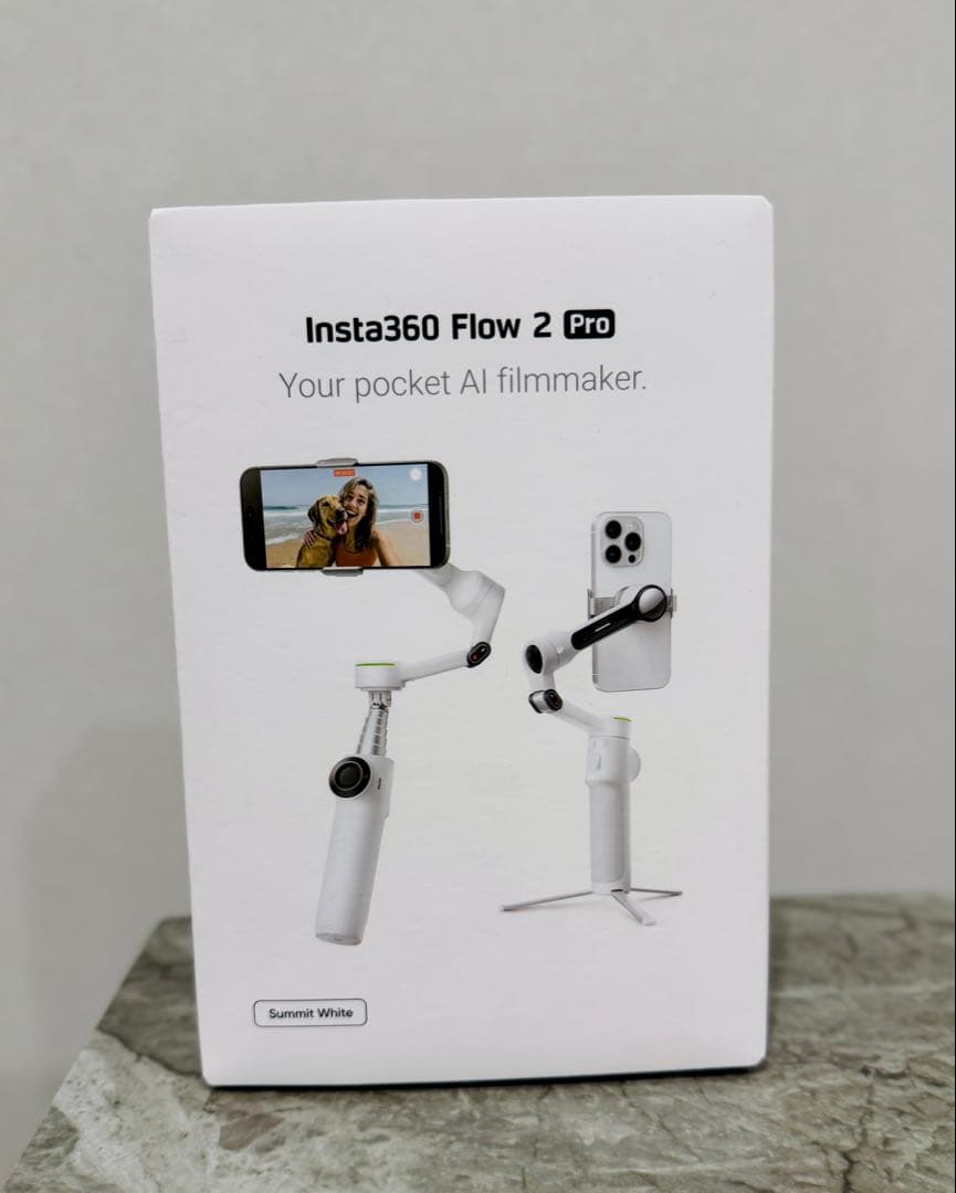 【動作確認済】Insta360 Flow2 Pro +磁気スマートフォンマウント
