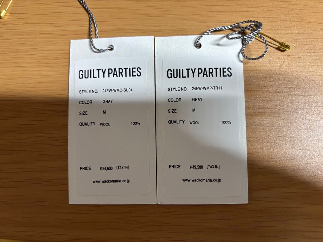 WACKOMARIA × DORMEUIL セットアップ Mサイズ スーツ