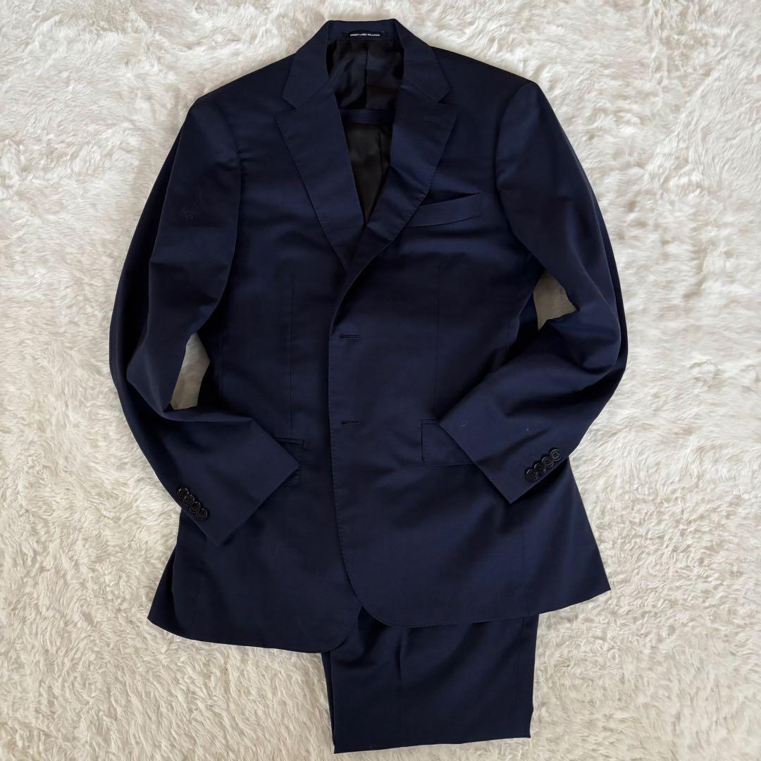 UNITED ARROWS GLR シングルスーツ スリピースアメリカン・ウール