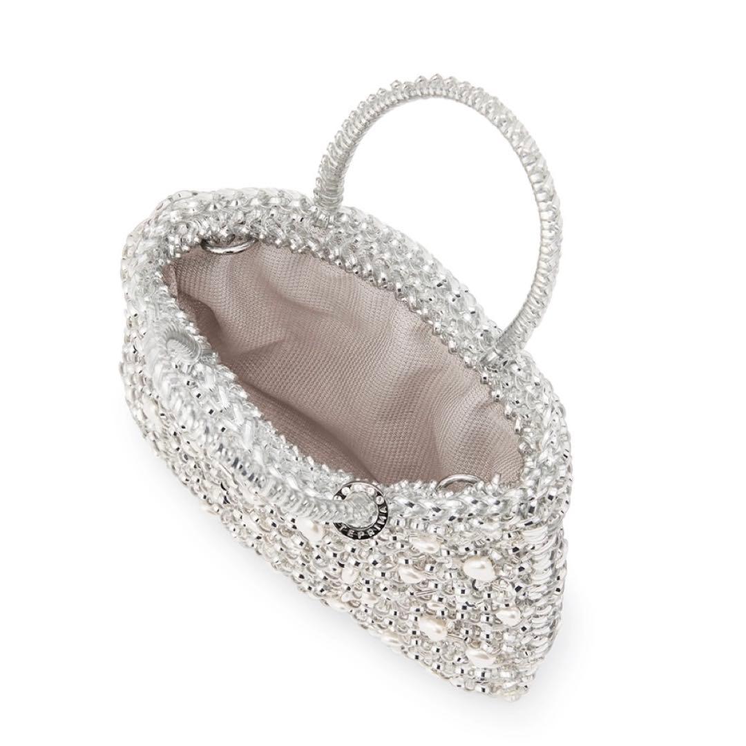 ANTEPRIMA クオーリ ペルラ グリッター シルバー