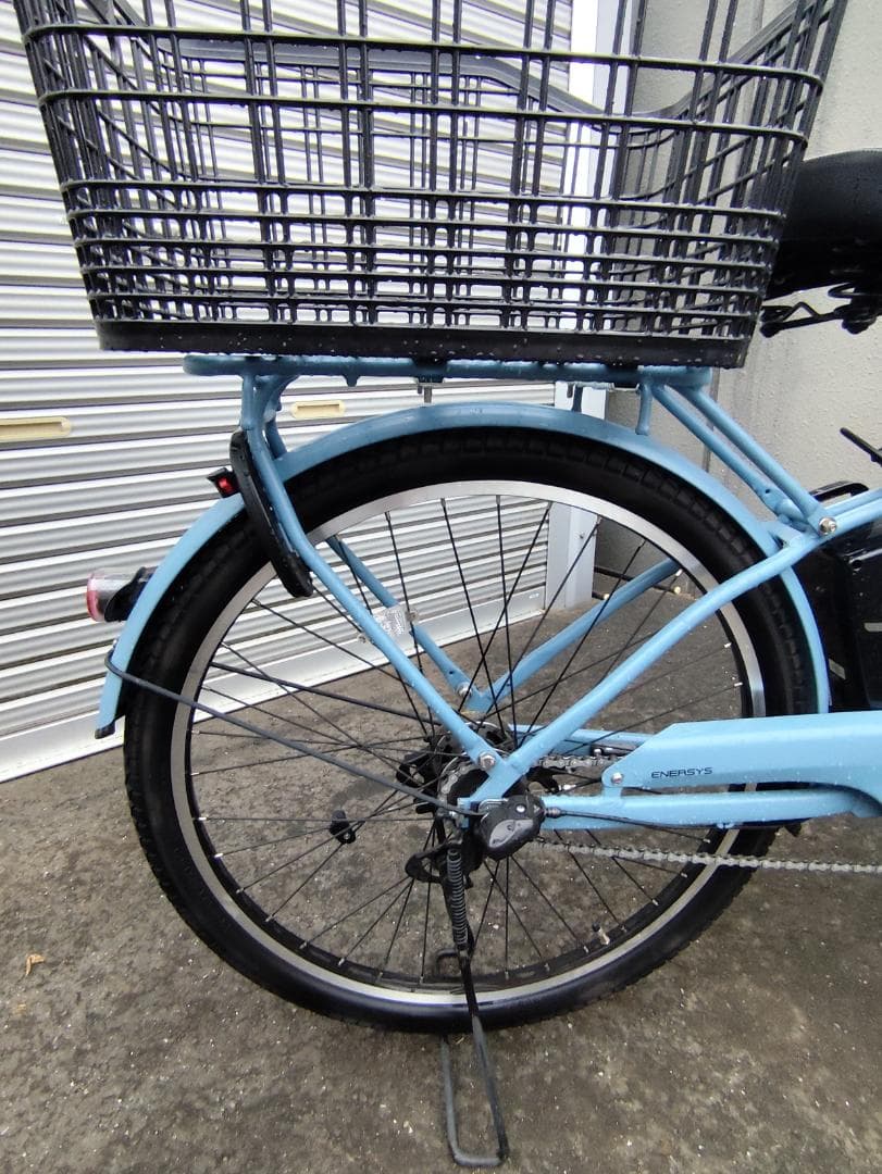 サイクルベースあさひ　エナシスＭe　水色　2024年製　美品