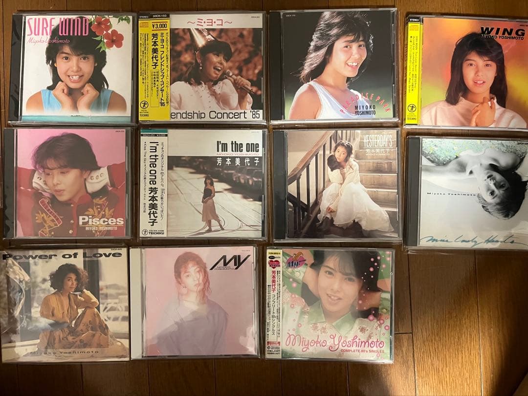 芳本美代子　全オリジナル・アルバム　＋DVD ＋ベスト2枚