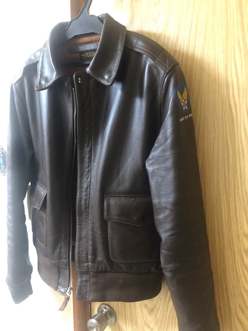 ジャケット・アウター MORGAN A-2 FLIGHT JACKET 38