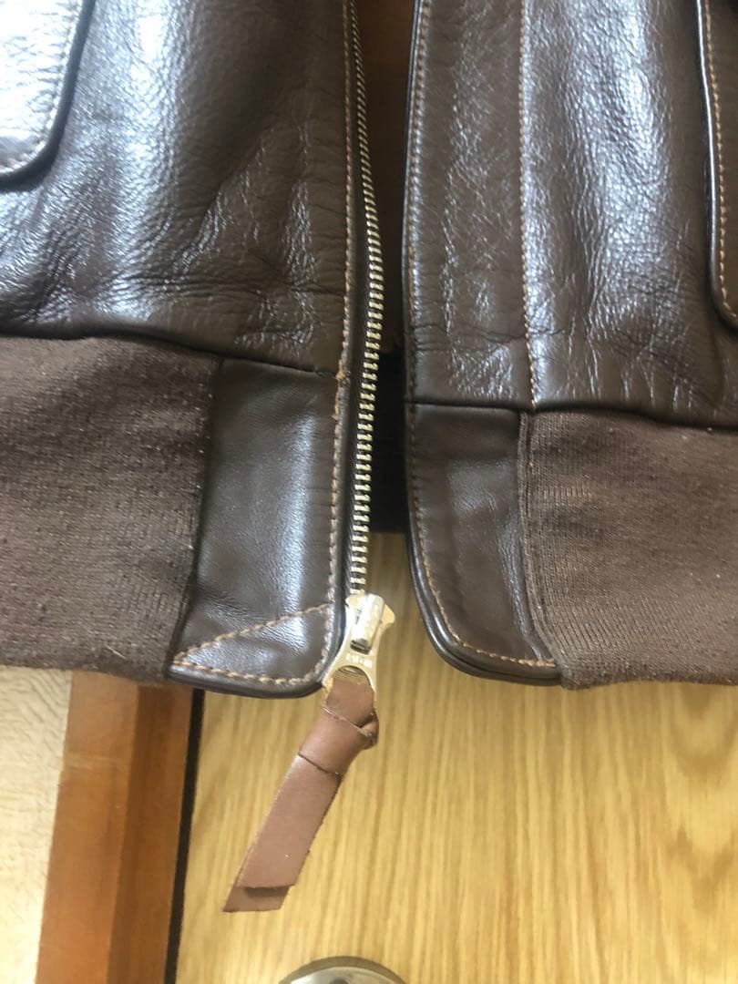 ジャケット・アウター MORGAN A-2 FLIGHT JACKET 38