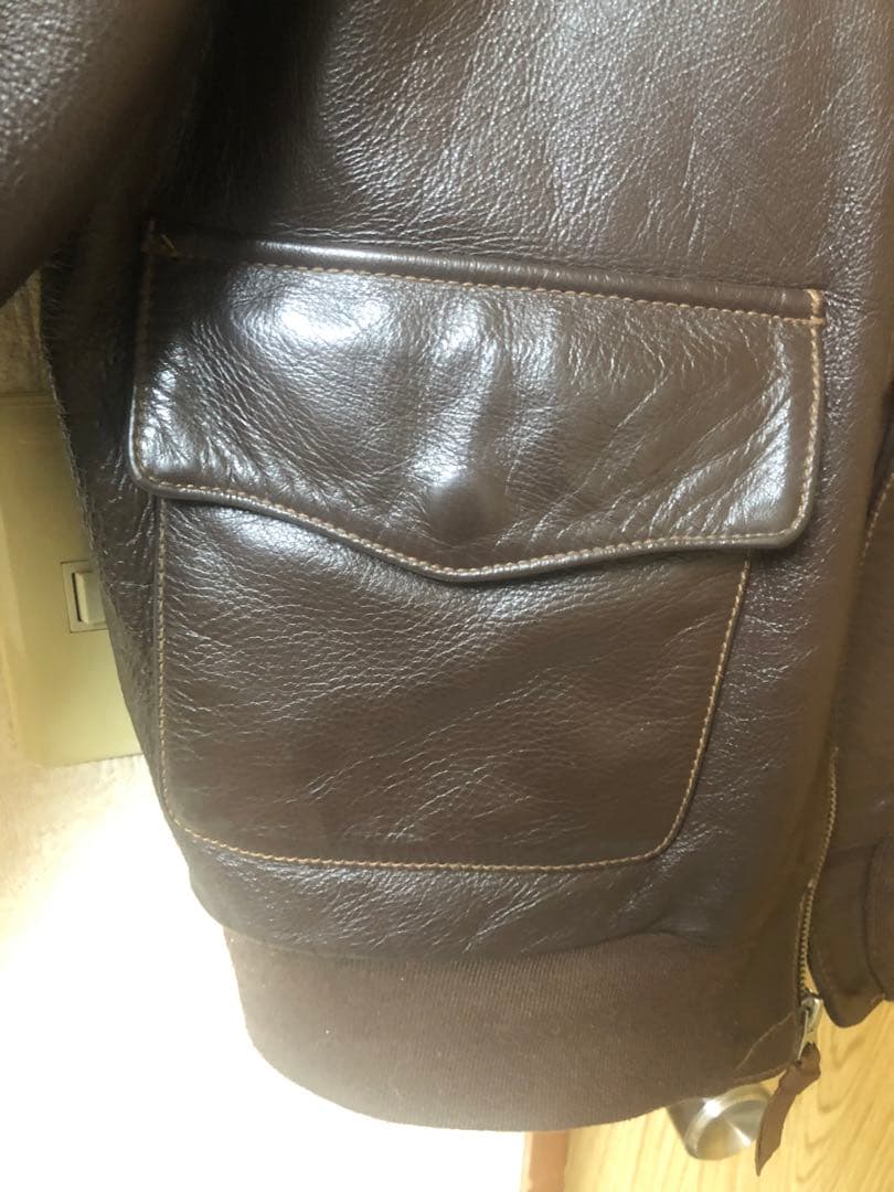 ジャケット・アウター MORGAN A-2 FLIGHT JACKET 38