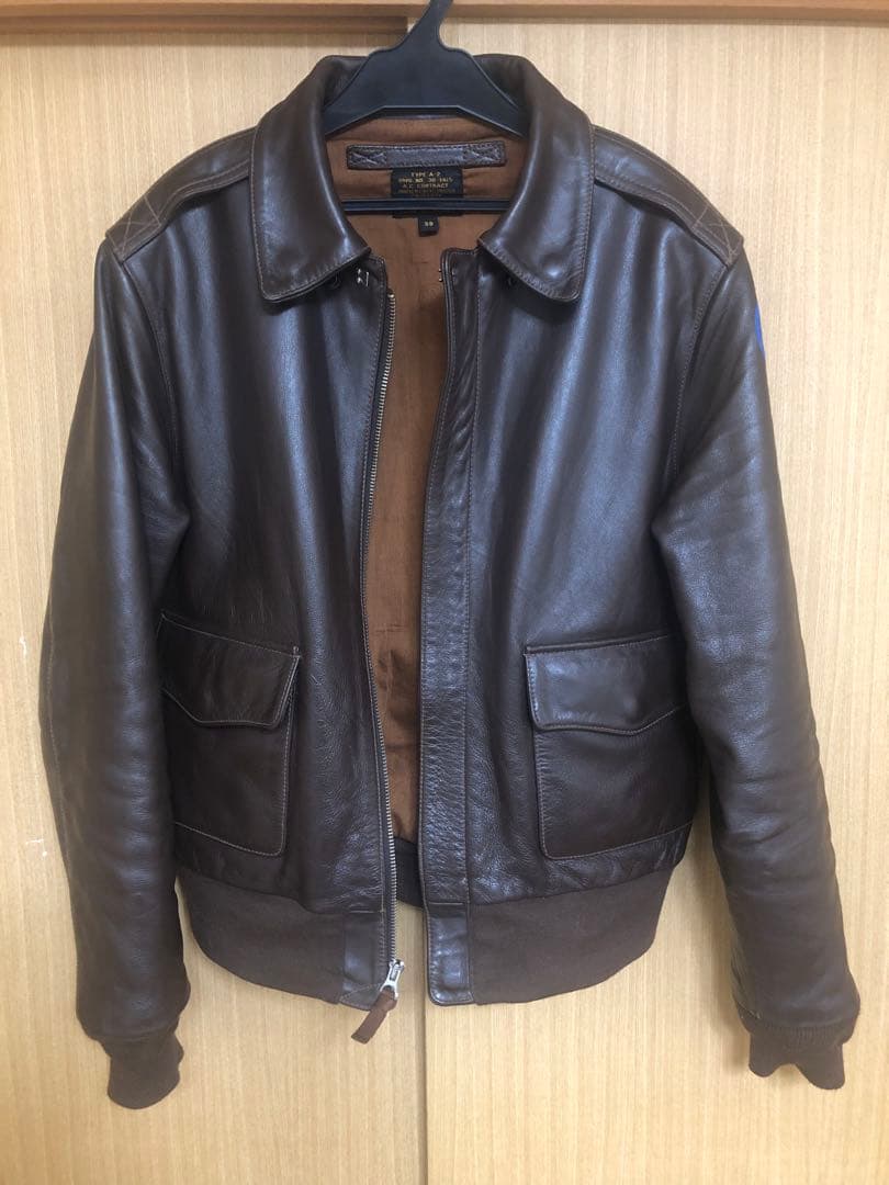 ジャケット・アウター MORGAN A-2 FLIGHT JACKET 38