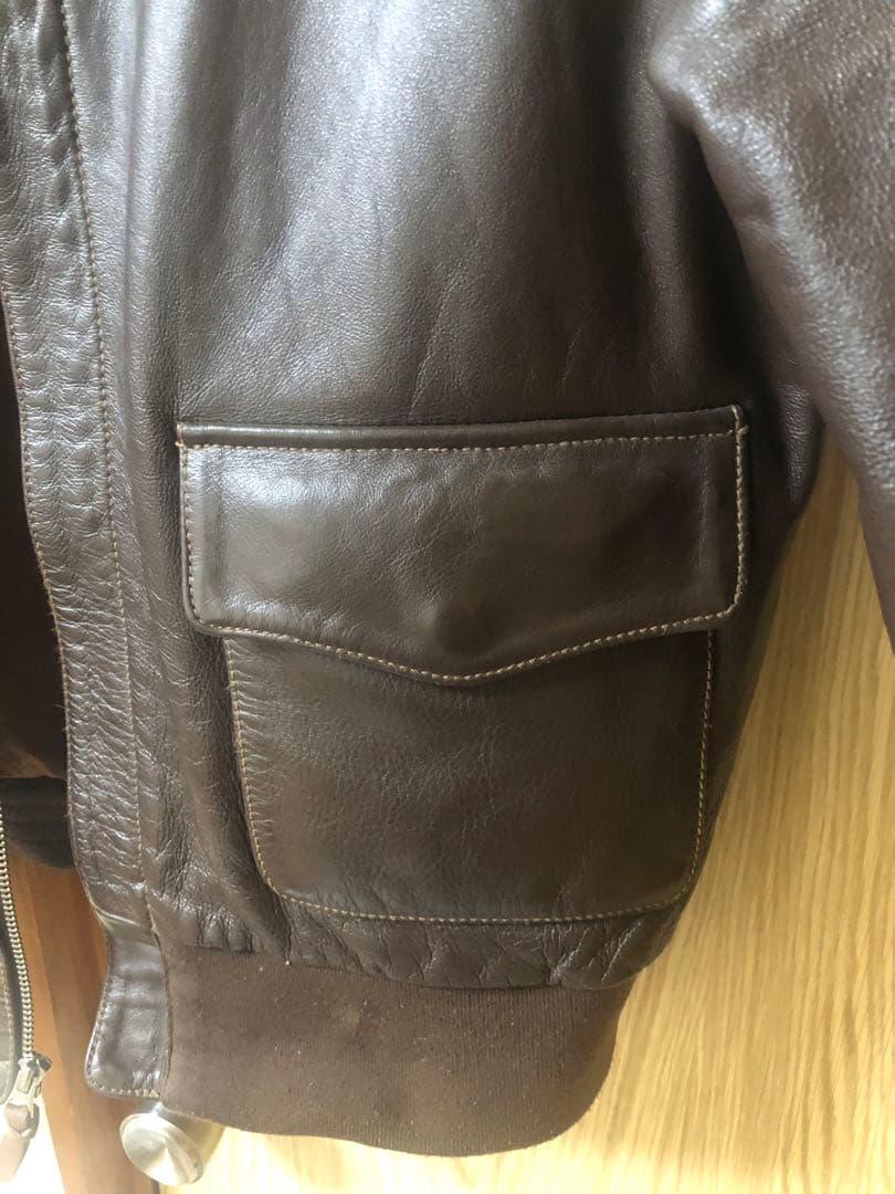 ジャケット・アウター MORGAN A-2 FLIGHT JACKET 38