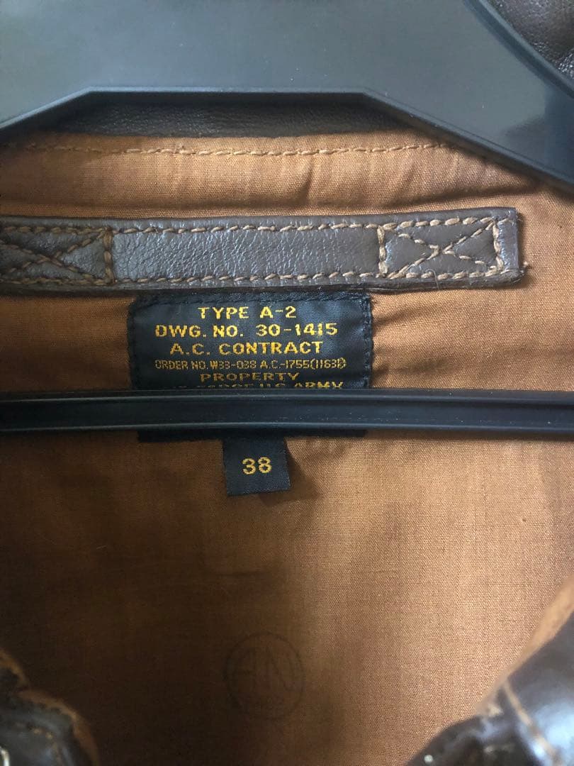 ジャケット・アウター MORGAN A-2 FLIGHT JACKET 38