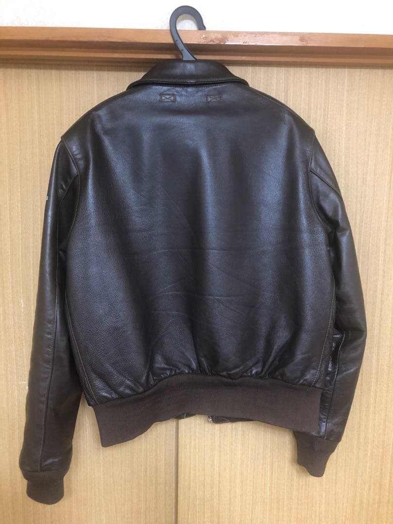 ジャケット・アウター MORGAN A-2 FLIGHT JACKET 38