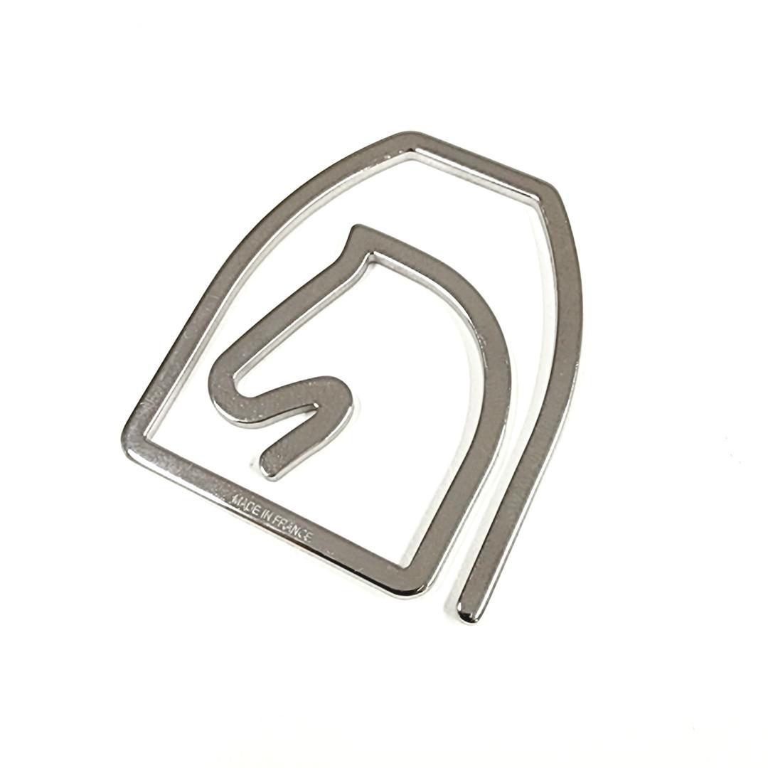 美品 HERMES EQUESIRE エルメス 馬型 マネークリップ F1373
