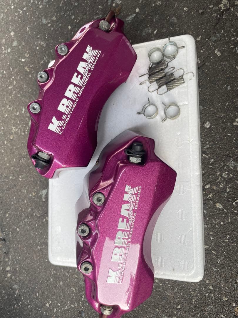 K-BREAK パープル ブレーキキャリパーカバー　タントla610