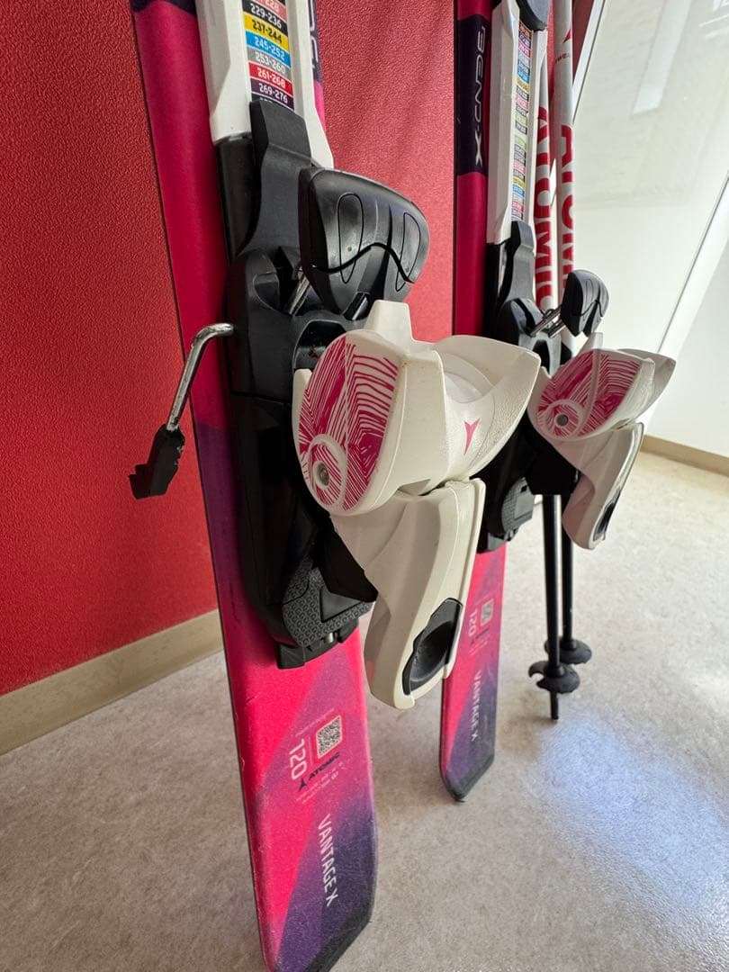 ATOMIC Vantage X スキーセット 120cm 子供