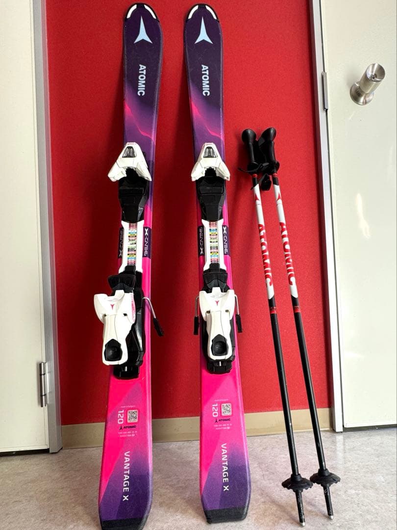 ATOMIC Vantage X スキーセット 120cm 子供