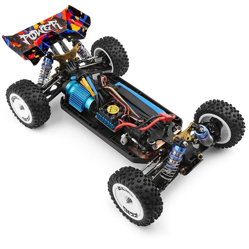 【ジャンク新品】WLtoys 124007 4WD ​​⑰＋予備バッテリー