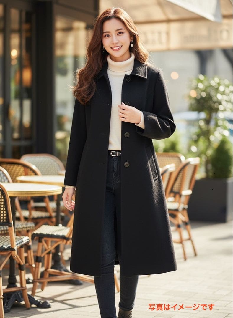 ス*ラ様 クリスチャンディオール　ヴィンテージコート　黒9号　Christian