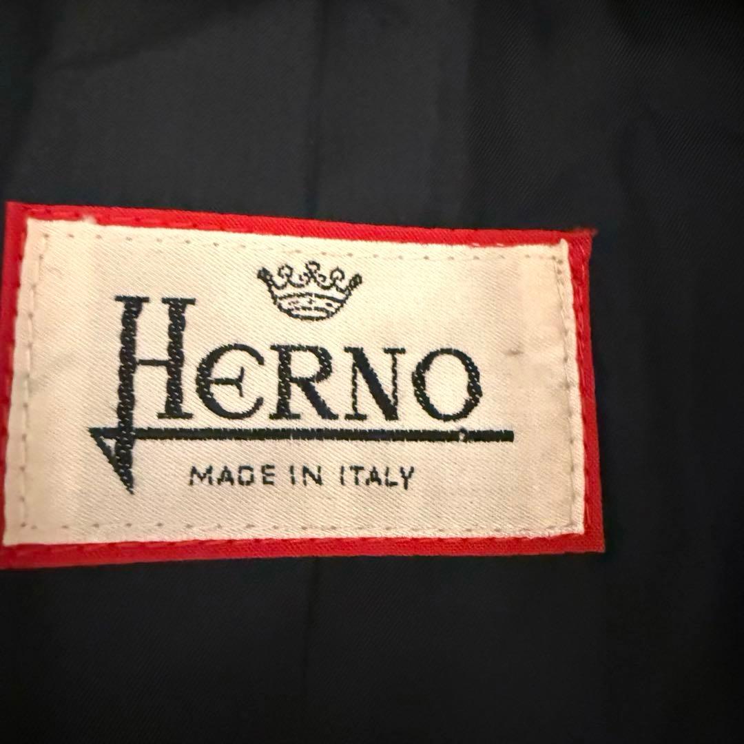 【美品】ヘルノ　カシミヤ シルク　スカーフ　裏地チェスターコート