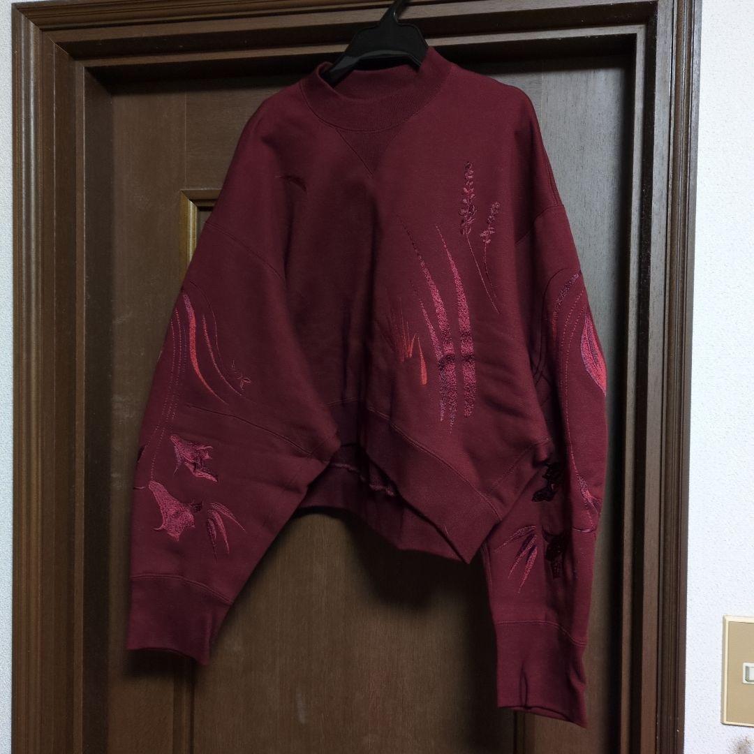 マメクロゴウチ　今季新作！刺繍スウェット