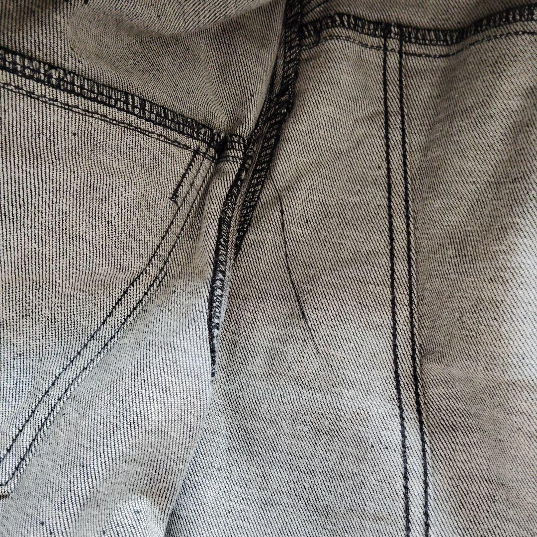 ジャケット・アウター archive dry black coated denim jacket