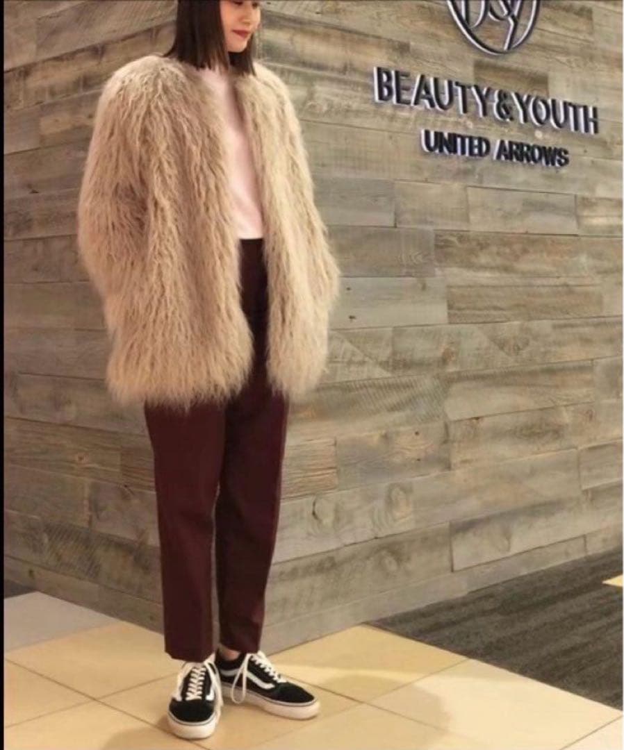 【®️様】　roku ファーコート　ファーブルゾン