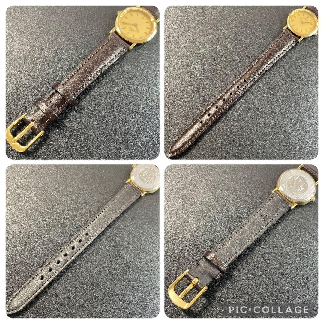 可動品 オメガ レディース腕時計 デビル ゴールド ラウンド QZ 正規品 Ω