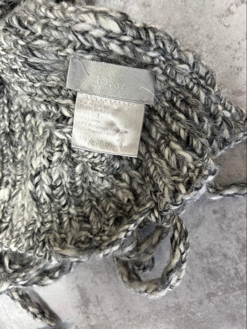 dior homme スカーフ　マフラー　AW07 Navigate