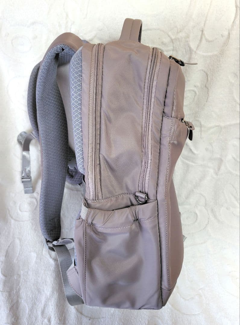 Casalità AGSコラボ ビジネスバッグ ピンクグレージュ