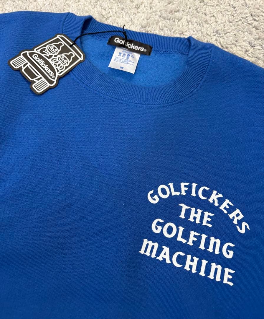 Golfickersゴルフウェア　トレーナー スウェット　ゴルフィッカーズ裏起毛