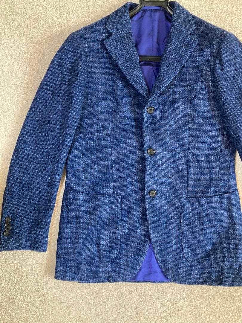 Brilla BEAMS ビームス ウールシルク テーラードジャケット 48 L