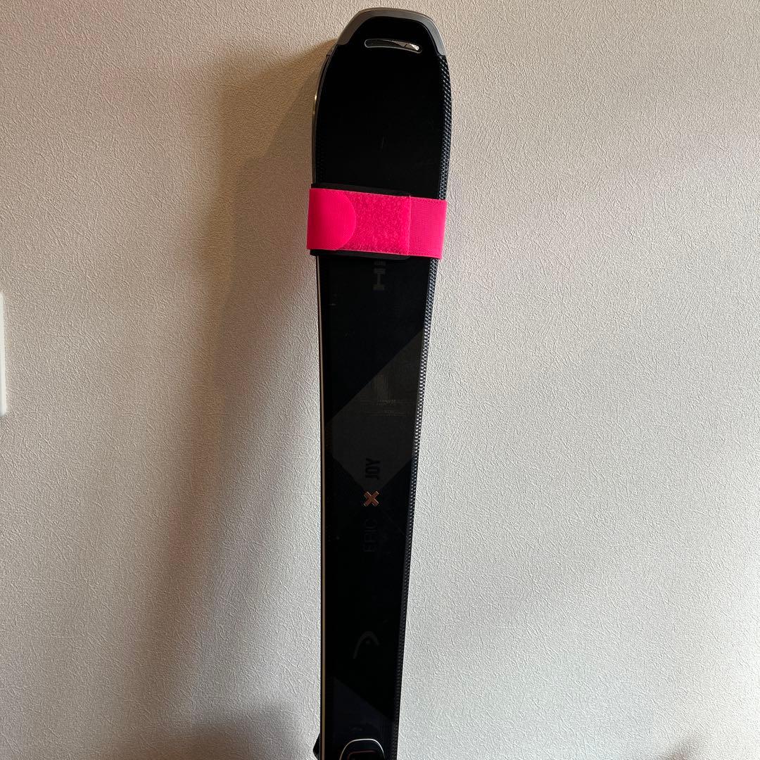 値下げ新品同様HEAD EPIC×JOYモデル　スキー板158cmビンディング付