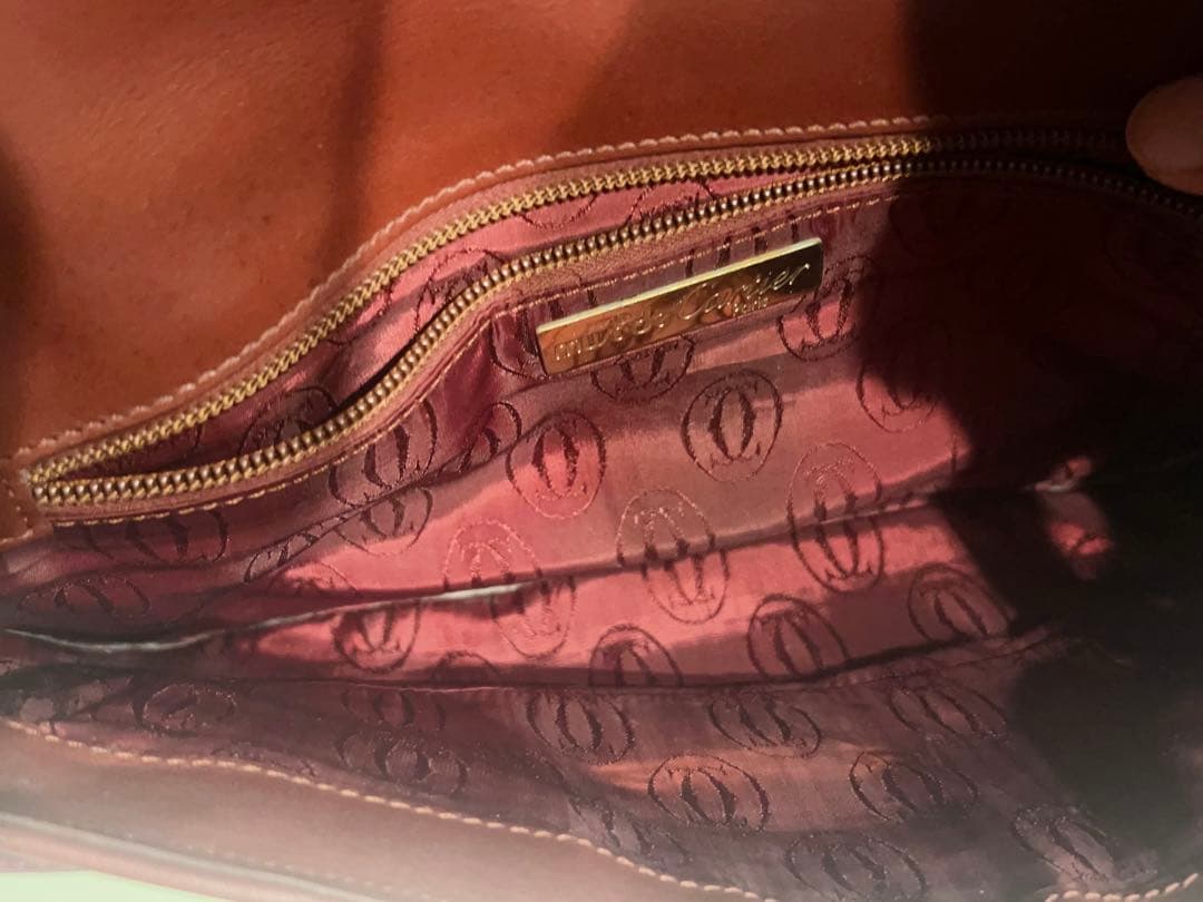 【大幅値下げ】Cartier/カルティエ　クラッチバッグ　ヴィンテージ