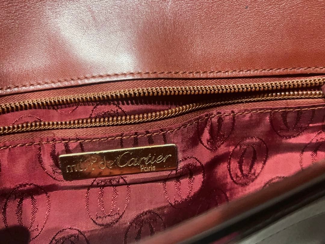 【大幅値下げ】Cartier/カルティエ　クラッチバッグ　ヴィンテージ