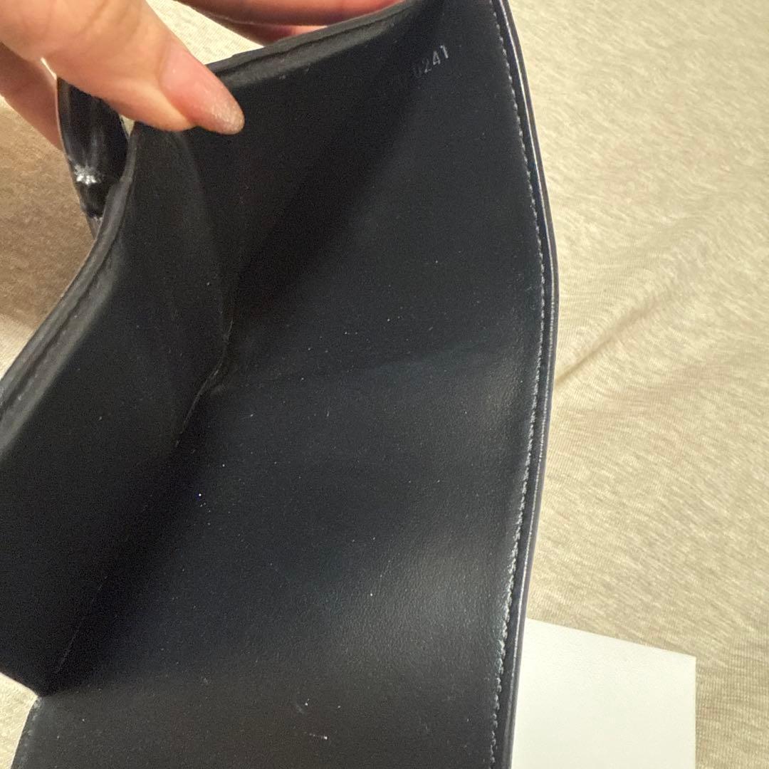 CELINE スモール フラップウォレット トリオンフ ブラック　財布