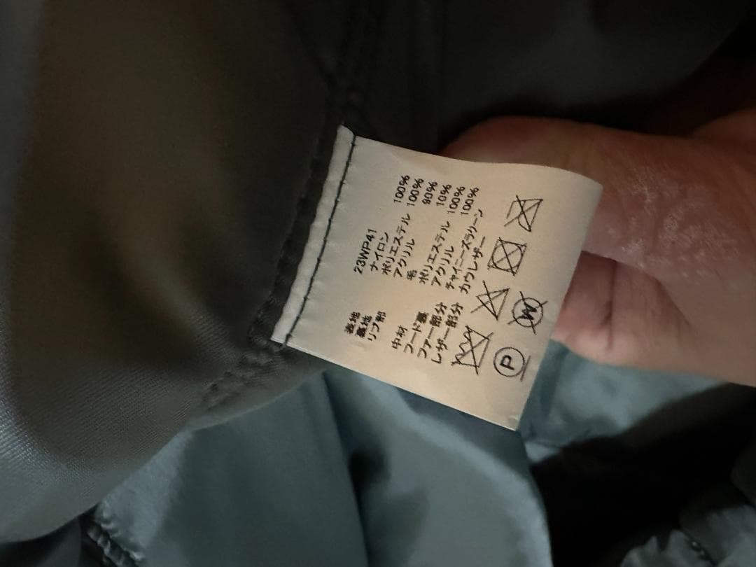 【美品】WAIPER / N-3Bフライトジャケット / リアルファー＆日本製