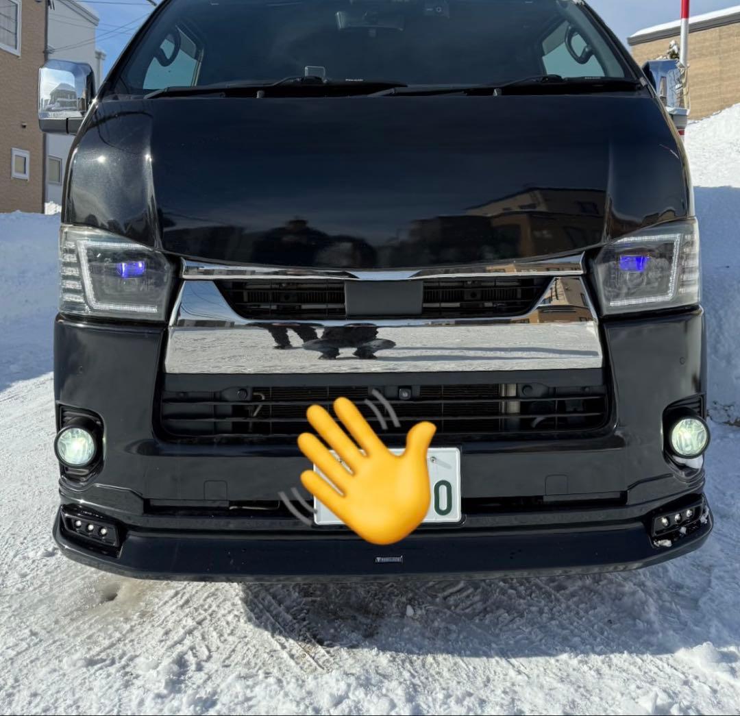 ハイエース　コプラス　ヘッドライト　ヴァレンティ