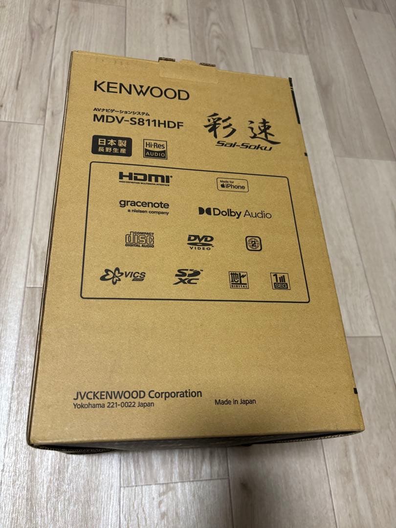 よしぼう　KENWOOD フローティングタイプ　MDV-S811HDF