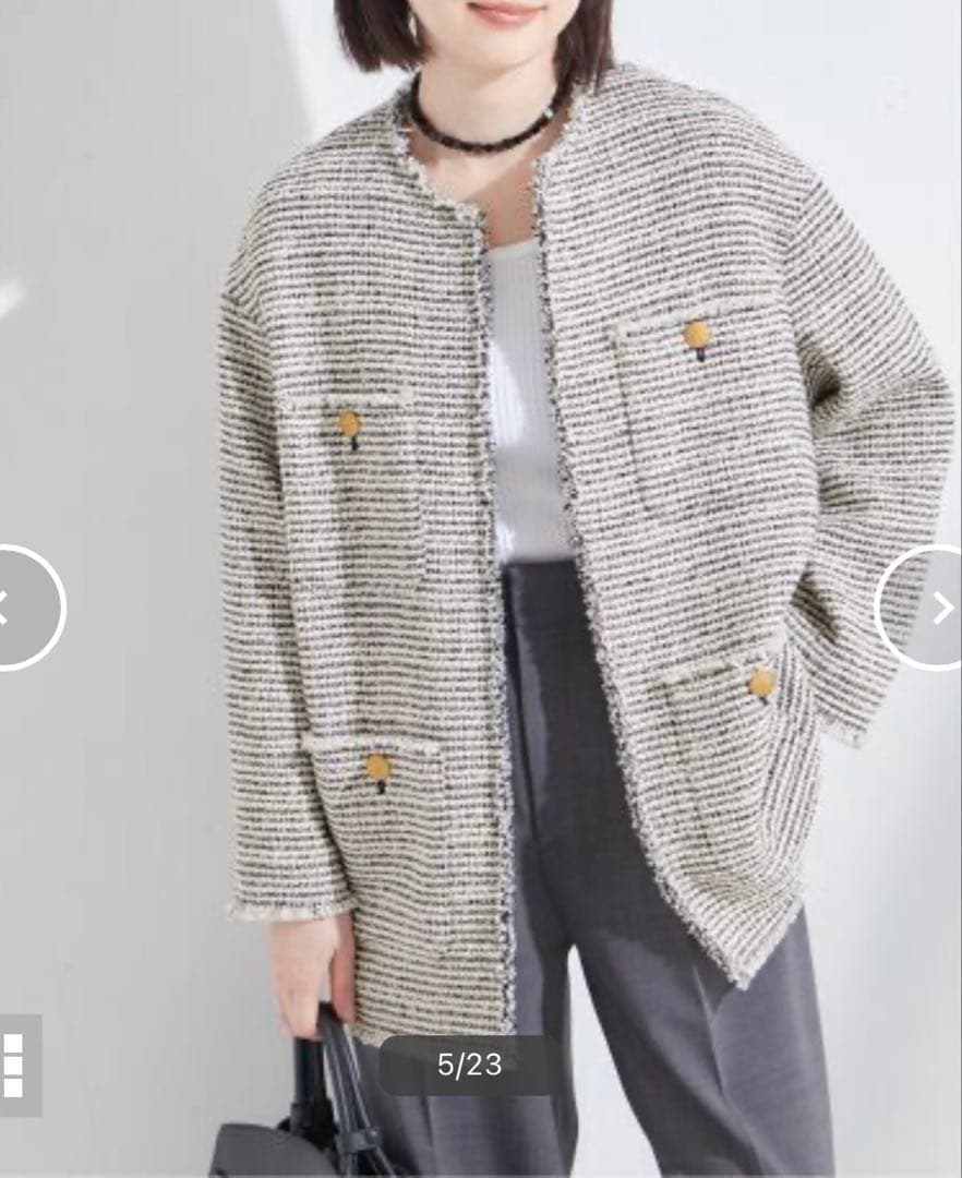 あざらし様 ジャーナルスタンダードレザージュGIOLICABIGジャケット