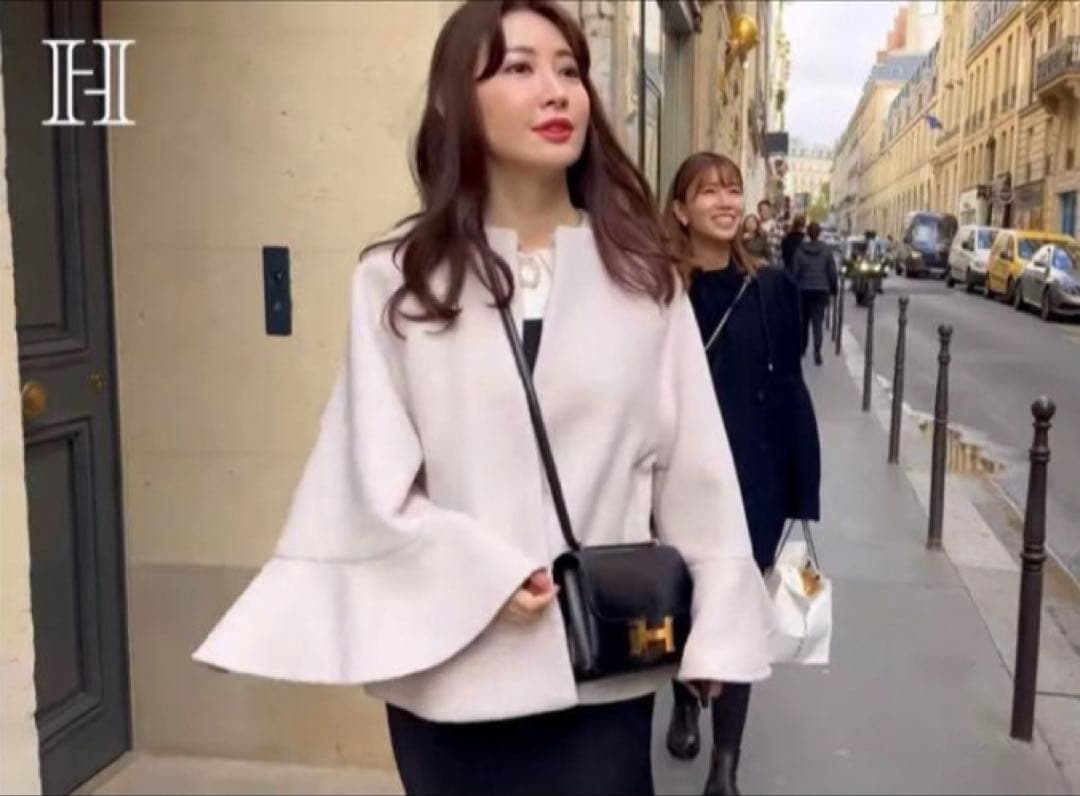 【処分予定】Convertible Faux Fur Tippet Coat