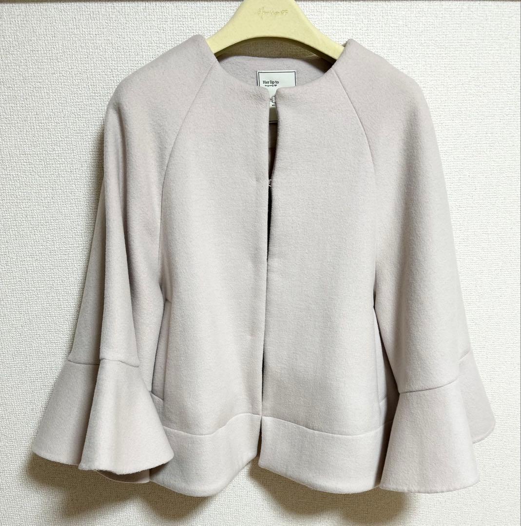 【処分予定】Convertible Faux Fur Tippet Coat