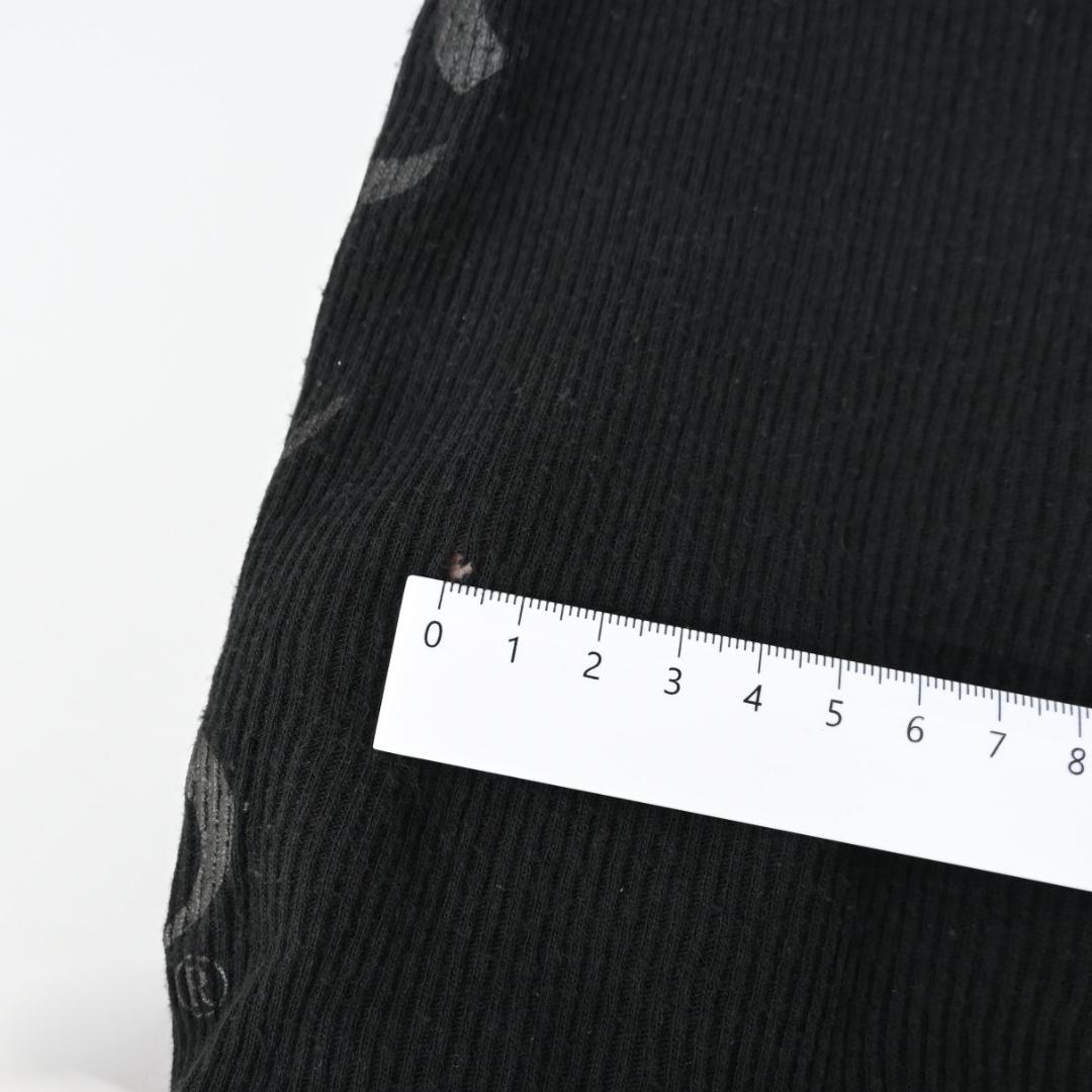 46305★夏 クロムハーツ リブタンクトップ メンズ XL ブラック